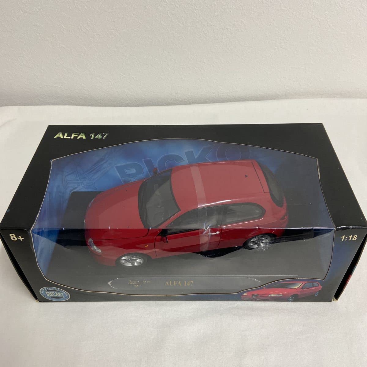 モデルカー：アルファロメオ１４７ 赤 1/32 他 アルファロメオ ミニカー Alfa 147 GTR KiNSMART 1/32 : アメリカン